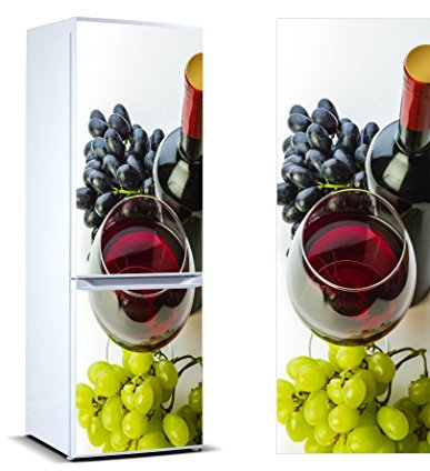 Vinilo para Frigorífico vinoteca|Varias Medidas 200x70cm | Adhesivo Resistente | Pegatina Adhesiva Decorativa de Diseño Elegante