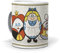 Taza Divertida Alicia en el País de las Maravillas Versión Huevo | Original para Regalar | Mensaje Gracioso de Películas | Ideal para Café | Regalos Amigo Invisible y Navidad | Cerámica 350 ML