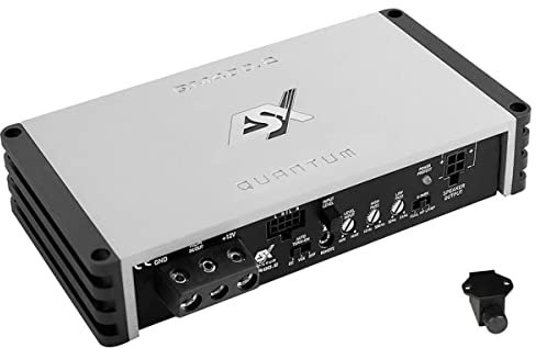 ESX QM400.2 | 2-Kanal Class D Mini Digital Verstärker Endstufe 450 Watt RMS Ausgangsleistung