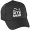 Hippowarehouse This is My Plane Hat Premium Printed 5 Panel Baseball Cap hat OneSize Adults Black