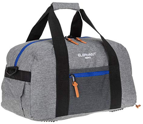 Elephant Sporttasche Jungen Mädchen Damen Herren Hero Signature mit Schuhfach 12725 (Two Tone Grey-Blue (grau-blau))