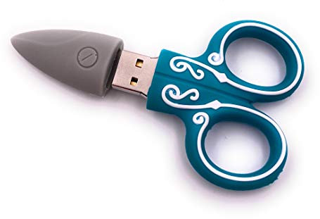 Onwomania Ciseaux Couture SchneiderTurquoise Clé USB Clé USB Clé USB Clé 16 Go USB 3.0