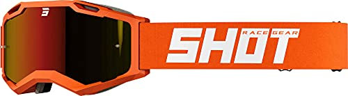 Shot Iris 2.0 Solid Motocross Brille, orange, Einheitsgröße