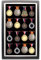 Medaillen-Präsentationsrahmen - 16 Medaillen-Vitrine - Perfektes Display für Läufer, Marathon, RECE-Sieger, Fußball, Gymnastik und Alle Sportarten (Schwarz)