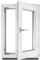 Fenster Kellerfenster Kunststofffenster Kunstoff weiß BxH 40 x 55 cm DIN Rechts - ALLE GRÖßEN - 2 fach Verglasung BxH 400 x 550 mm - Funktion Dreh-Kipp - BauPlaza