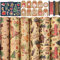 FullJoyHut Geschenkpapier Weihnachten,6 Blatt Kraft Recyceltes Weihnachtspapier 70X50CM, 10 Geschenkanhänger, 12 Aufkleber, 2 Rollen Bindfäden Packseil Weihnachten Geschenkverpackung