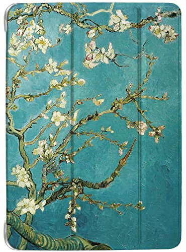 DuraSafe Cases Funda con tapa para iPad Air 4th Air 5th de 10.9 pulgadas [Air 5 2022 Air 4 2020] ligera, inteligente, ajustable, con función atril, impresa, diseño elegante, flor