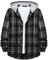 Jacke Herren Hoodie Herren Stylisch Hemd Herren Langarm übergangsjacke Herren Herbstjacke Herren Freizeithemden Für Herren Kariertes Hemd Herren Kapuzenjacke Herren Holzfällerhemd Herren Comfort Fit