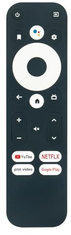 ALLIMITY Telecomando Sostituzione adatta per Thomson Android TV Box THA100, THA-100, THA100+, THA-100+, THA 4K UHD