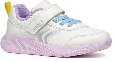 Geox JUNIOR J SPRINTYE Girl B White/Black 33_EU