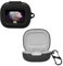 KZIOACSH Silicone Case for JBL Live Flex 3, Ultra Slim Anti-Scratch Anti-Lost Protective Earbuds Case Lightweight Washable Sumdge-Proof Earphone Skin Cover with Carabiner for JBL Live Flex 3, Black