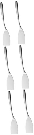Yardenfun 6pièces Spatule Acier pour Steak Ustensiles De Cuisine Multifonctionnels Spatules De Et