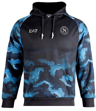 SSC NAPOLI Sweatshirt Allover Ea7 Allover Uni - Erwachsene