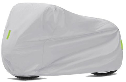 JCPDN Motos Funda para Harley Davidson Sportster 883 1200, Personalizable Cubierta Motocicleta Impermeable Portátil Lona Todas Las Estaciones Accesorios Piezas,Silver