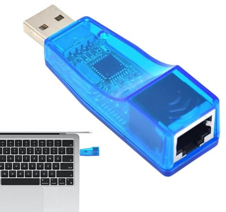Adattatore WiFi per PC, adattatore wifi wireless per PC - Adattatore di rete Ethernet USB per computer | Convertitore portatile, forniture intuitive per desktop
