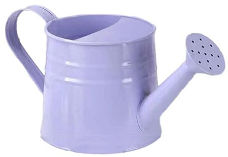 Folpus Kids Gerven können Wassertopf modern mit Sprinklerkopf Metall Kleiner Garten Gartenwässerung Eimer für Zimmerpflanzen Büro, Violett