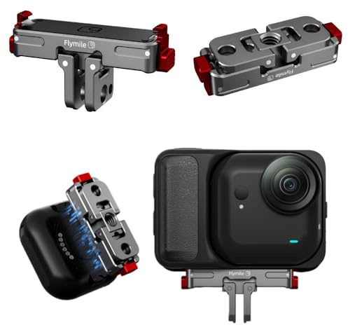 BeisDirect Base magnetica per Insta360 GO Ultra Magnetic Quick Release Base Mount Quick Release Adattatore Mount per Insta360 GO Ultra Sport Accessori per Fotocamera