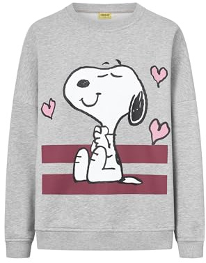 CODELLO Women Sweater Cotton Mix Snoopy grau-S - M