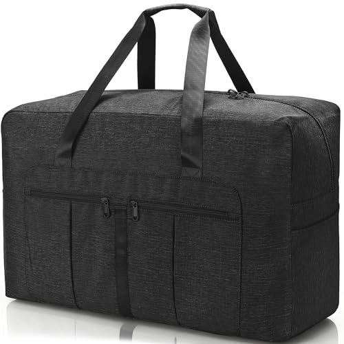 Urtala Faltbare Reisetasche für Herren & Damen, 80L Groß wasserdichte Weekender Übernachtungstasche, Handgepäck Tasche/Sporttasche