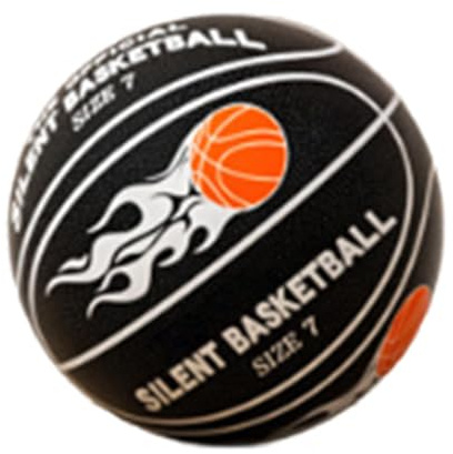 Sghtil Silent Basketball, geräuschloser Basketball, Größe 7, Basketball für Training im Innen- und Außenbereich, Geschenke für Kinder und Erwachsene geeignet