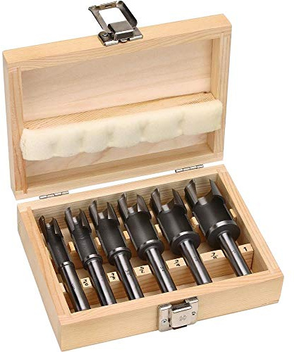 Grizzly H7693 Deep Plug Cutter, 6-Piece by Grizzly