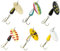 Panther Martin WT6 - Set di esche per pesca alla trota, assortite, confezione da 6