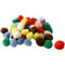PW International 100 kleine Pompons, zum Basteln, 7 mm