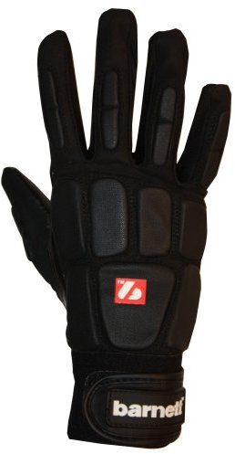 BARNETT FKG-03 American Football Handschuhe Linemen Profi, OL,DL Black (XL)