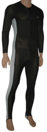 Scubatec Lycra Anzug, Unterzieher (schwarz-Weiss, XS / 46)