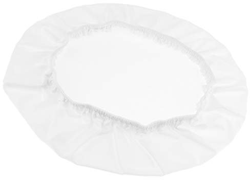 Stuhlhusse Stretch Stuhlüberzug Stuhlbezug Hussen Ø 35-50cm für Hochzeitsband Hotelstuhl Barhocker Stuhl Hocker - Weiß