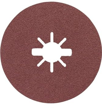 Bosch Accessories Professional Fiberschleifscheiben Expert (für Metall, X-LOCK, R444, Ø115 mm, Körnung 60, BohrungsØ: 22,23 mm)
