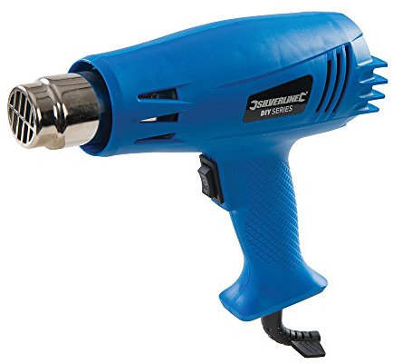 1500W Electric Heat Gun – 500°C Paint Stripping Plastic Shaping – Lightweight Vinyl Car Wrap Tool – Mains Powered NO FLAME