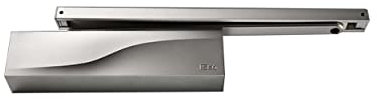 Art. 377150035 CHIUDIPORTA AERODINAMICO IS315 con braccio a compasso per porte largh. max 1250 Angolo di apertura 180°