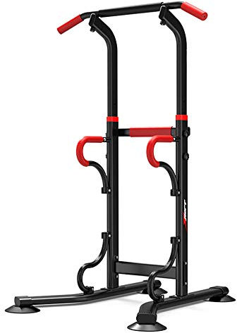 Power Tower Dip Station Home Einstellbare Klimmzugstange Multifunktionaler Turm Im Fitnessstudio Push-up Bauchmuskelübung