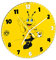 Borussia Dortmund BVB-Kinder-Wanduhr EMMA, 30cm