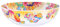 Les Jardins de la Comtesse - Grand Saladier en Mélamine - Perroquets de Bahia - 4L / Ø 31 cm - Multicolore - Service de Table de la Vaisselle Quasi-Incassable MelARTmine