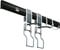 Borgen Bike Wall Mount - Bike Rack Garage - Expandable Bike Storage Solution with Steplessly Adjustable Bike Hooks and Hooks for Accessories