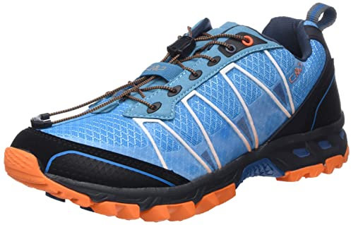 CMP Herren ALTAK Trail Shoe Laufschuhe, Blau-Orange (Reef-Flame), 39 EU