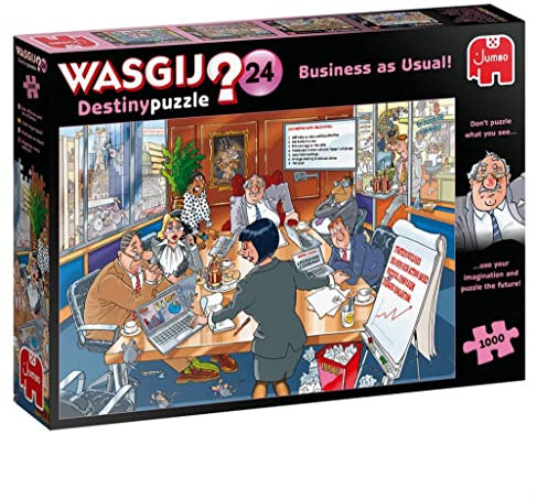 Wasgij Destiny 24 Business as Usual! - 1000 Teile Puzzle von Holdson : ab 8 Jahren