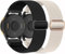 EverAct Lot de 2 bracelets élastiques en nylon de 18 mm compatibles avec Garmin Vivoactive 4S, Garmin Vivoactive 3S, Venu 2S/Venu 3S, bracelet en tissu élastique doux pour Forerunner 255S/255S Music