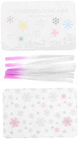 FRCOLOR Manicure Extension Fiber Set 200 Pieces Glass Nail Fiber with Nail Art Fiber