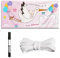 160 x 70 cm Storch Geburt Banner Set Welcome Home Baby Geburt Geschenk Zeichen Geburt Storch Wetterfeste Rasseln Sturm Banner Baby Set Indoor Outdoor Gebrauch