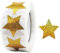 500 Blatt Glitzernde Sternaufkleber, Goldene Sternaufkleber, Belohnungsaufkleber Für Kinder, Geeignet Für Diy-Grußkarten, Handbücher, Kunsthandwerk, Tägliche Und Dekoration In Urlaubsatmosphäre