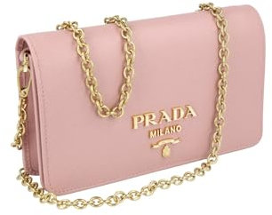 Prada Damen Beige Saffiano Leder Schultertasche 1BP023 NZV F0924