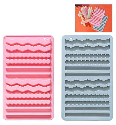 12 Barres 2 Pièces Moule en Silicone pour Chien, Yvmew Cuisson en Silicone pour Chien, Moule à Biscuits pour Chien, Cuisson en Silicone pour Friandises pour Chien, Anti-Adhérents, Réutilisables