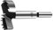 UTRUSTTO 50mm Forstner Drill Bit for Wood, Precision Woodworking Hole Cutter, Round Shaft, Compatible with Drill Drivers & Pillar Drills