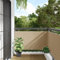 Rantry Brise-vue pour balcon, terrasse, cour - En tissu Oxford - Imperméable et anti-UV - 75 x 600 cm - Beige