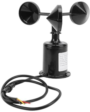 Rilevatore Anemometro velocità del, Sensore di Monitoraggio della velocità del da 9 a 30 V Stazione Meteorologica Esterna Trasmettitore Anemometro Ad Ultrasuoni