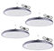 Fosingut 200W UFO High Bay Lumière d'Entrepôt, 110lm/w 288 LEDs Projecteur Extérieur Industrial, 6500K IP65 Étanche Plafonnier UFO Spot Lustre Intérieur, Lampe Atelier pour Garage, Usine-4pcs