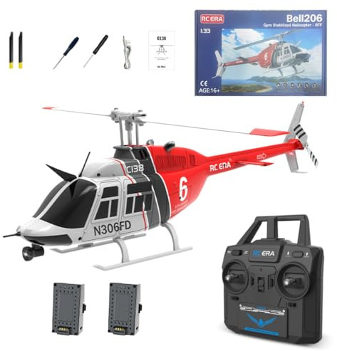 NULA C138 RC Hubschrauber, 1/30 Scale 2.4G 6CH 6G/3D Flips Ferngesteuerter Militär Helikopter Flugzeug Spielzeug mit 6-Achsen-Gyro, Altitude Hold Und Optischer Flusspositionierung